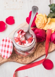 #Valentine's Day Special - Cream Cheese Strawberry Jar